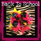 Back To School Bow