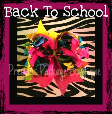 Back To School Bow