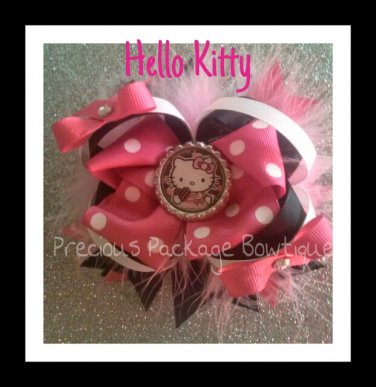 Pink Hello Kitty Bow