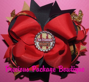 49ers Super Over The Top Bow