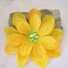 Yellow Flower on Green Band