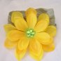 Yellow Flower on Green Band