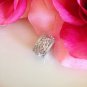 Filigree Crest Eternity Ring