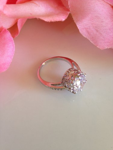 Royal Crest CZ Ring