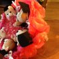 Five Red Dr. Bear Bouquet, Best Gift for Graduation