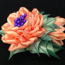 Tsumami Kanzashi Flower, Ribbon Flower Clip