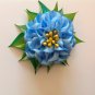 Kanzashi Flower Clip, Tsumami Kanzashi, Ribbon Flower, Clip