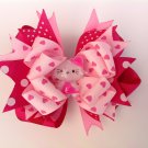 Hello Kitty, Sweet Heart Stacked Hair Bow