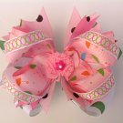 Little Umbrella Stacked Hair Bow