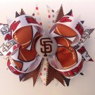SF-49ERS Stacked Hair Bow, Sport Multiple Color Hair Bow