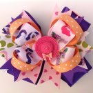 My Little Pony Stacked Hair Bow- Multiple Colors
