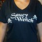Saucy Wench Black Shirt