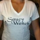 Saucy Wench White Shirt