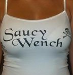 Saucy Wench White Spaghetti