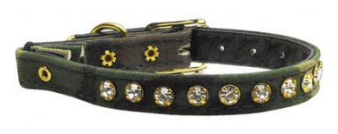 Cat Safety Band Collar Green Camo 10