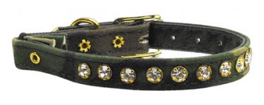 Cat Safety Band Collar Green Camo 12