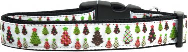 Christmas Trees Nylon collar