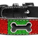 Christmas bons Nylon dog collar