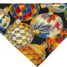 Bandana Ornament Black Christmas