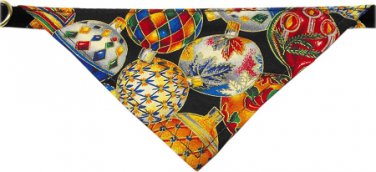 Bandana Ornament Black Christmas