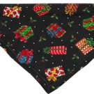 Bandana Black Presents Christmas