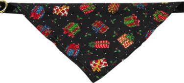 Bandana Black Presents Christmas