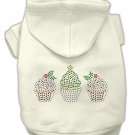 Hoodie Cupcake Chrismas White