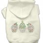 Hoodie Cupcake Chrismas White