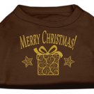 Dog Shirt Brawn Present Chrismas