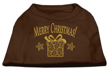 Dog Shirt Brawn Present Chrismas