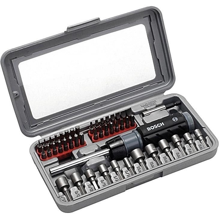 BOSCH 46PCS SCREWDRIVER SET with Universal Holder
