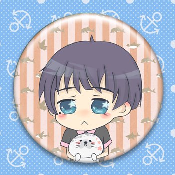 Aiichiro_fanart pinback button