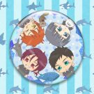 Samezuka_fanart pinback button
