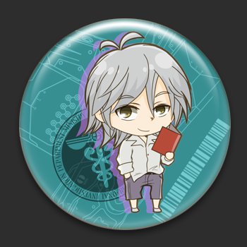 Makishima_fanart pinback button