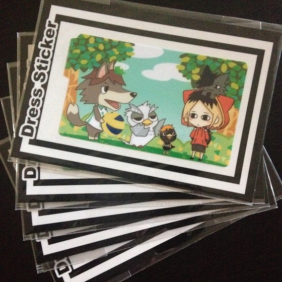 IC card Sticker_Haikyuu fanart