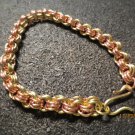 Brass & Copper Chainmaille Bracelet