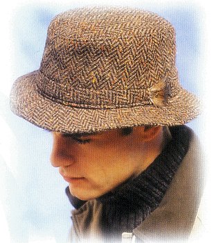 Herringbone Rim Hats Assorted color