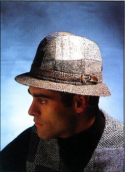 Patchwork Rim Hat Assorted Color Size: Small