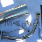 Gy6 Scooter Bike Performance Steel Exhaust 125cc 150cc
