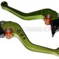 Honda CBR 600 1997 1998 1999 2000 Adjustable Shorty Brake Clutch Lever Green