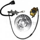 Atv Quad Rear Hydraulic Brake Caliper Disk 110 150cc