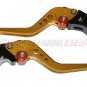Suzuki GSXR 1000 2005 2006 Adjustable Shorty Brake Clutch Lever Parts Gold
