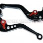 Ducati 695 Monster 2007 2008 Billet Shorty Brake Clutch Lever Parts Black Parts