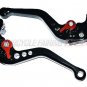 Ducati 695 Monster 2007 2008 Billet Shorty Brake Clutch Lever Parts Black Parts