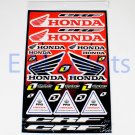 Dirt Pit Bike Moto Scooters Moped Atv Quads Honda CRF Decal Sticker