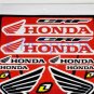 Dirt Pit Bike Moto Scooters Moped Atv Quads Honda CRF Decal Sticker