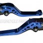 BMW S1000RR S 1000 RR Adjustable Racing Shorty Brake Clutch Lever Parts Blue