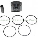 Baja Motorsports WR96 WR200 Carbon Mini Bike 196cc Engine Motor Piston Kit Rings