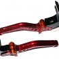 Suzuki GSXR 1000 2005 2006 Adjustable Shorty Brake Clutch Lever Parts Red