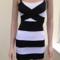 N407(W) New Hot Sexy White Bandage Fashion Party Evening Club Dress £9.99/ Free Shipping